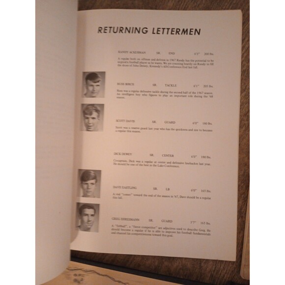 Vintage Retro 60s 70s Yearbooks - Bloomington MN Football High School College - Picture 9 of 16